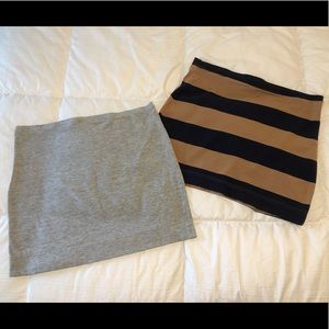 EUC H&M Casual Stretchy Cotton Skirts